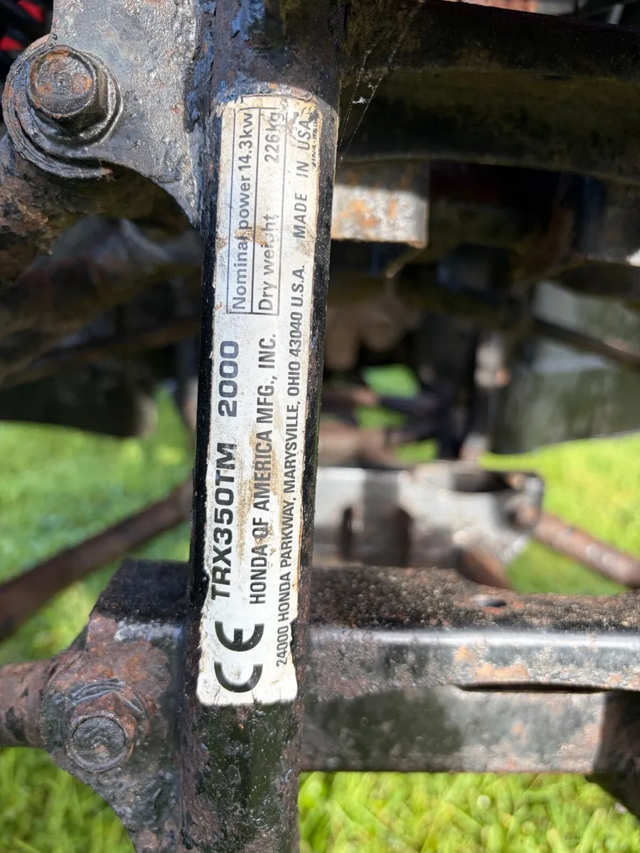 Honda Trx 350 2 wheel drive - Image 3
