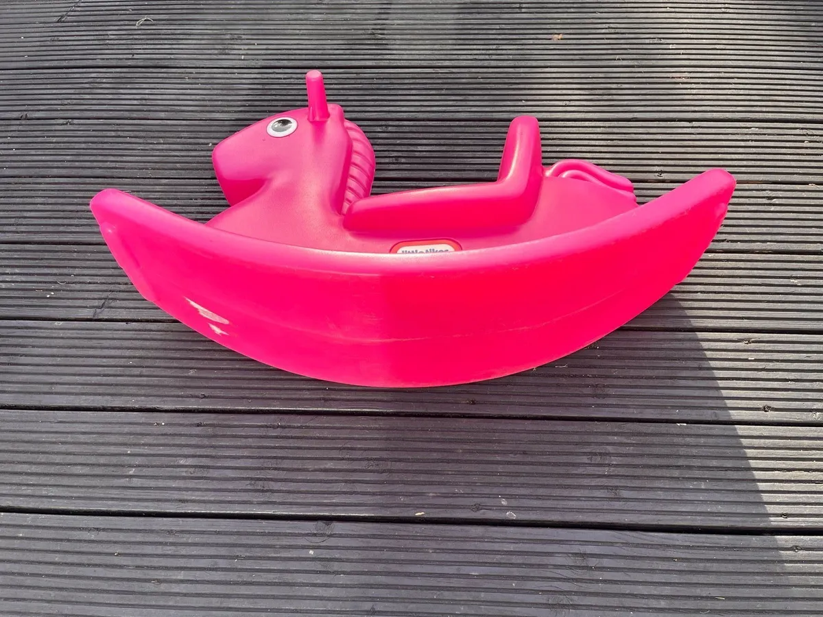 Little Tikes Rocking Horse Magenta - Image 4