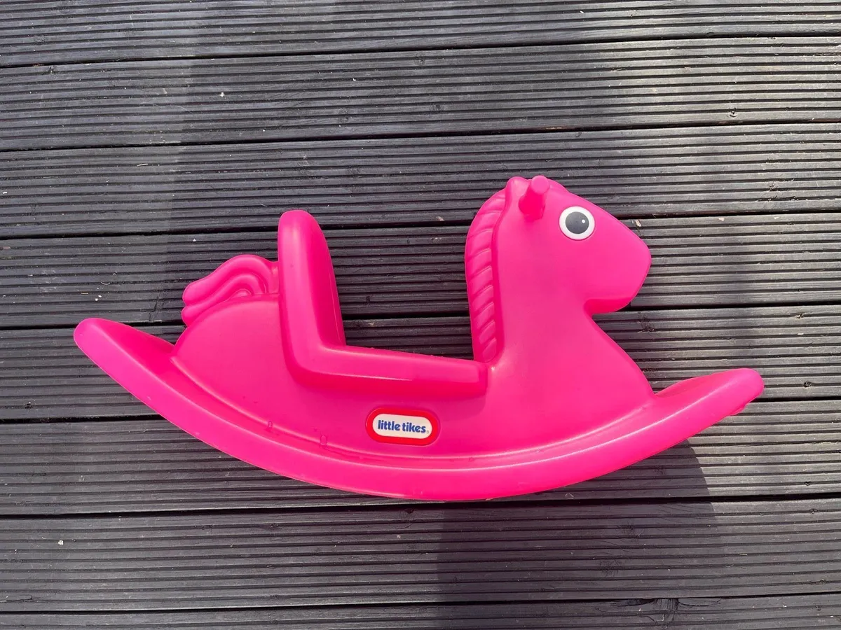 Little Tikes Rocking Horse Magenta - Image 1