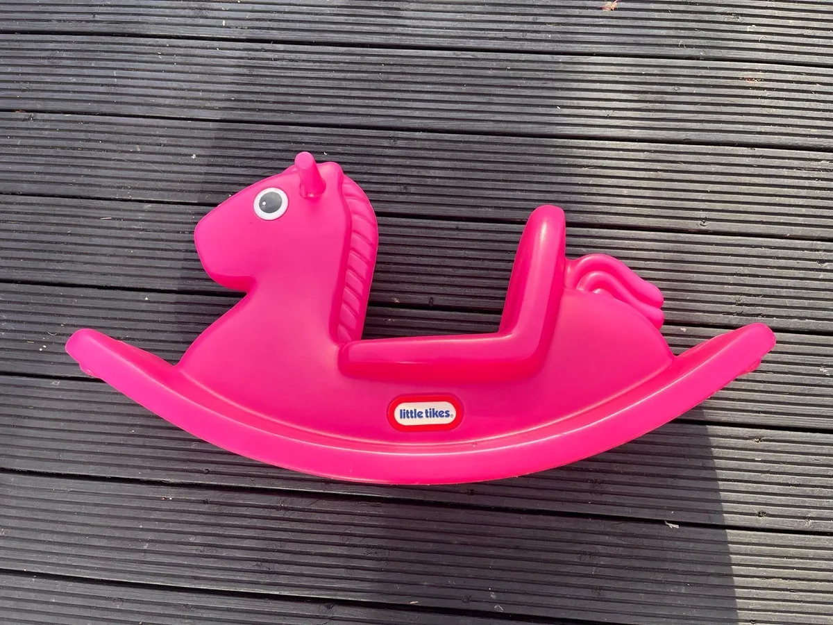Little Tikes Rocking Horse Magenta - Image 2