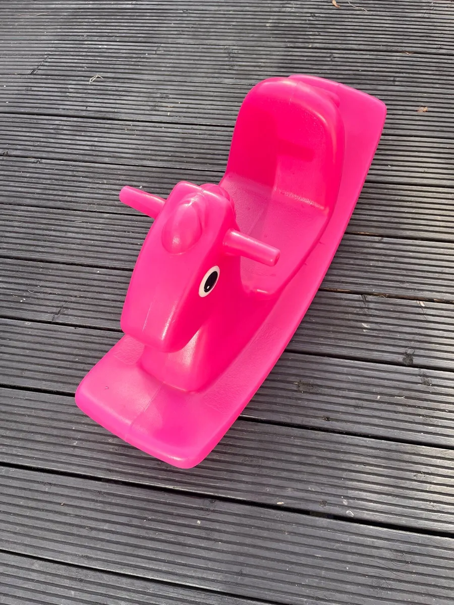 Little Tikes Rocking Horse Magenta - Image 3
