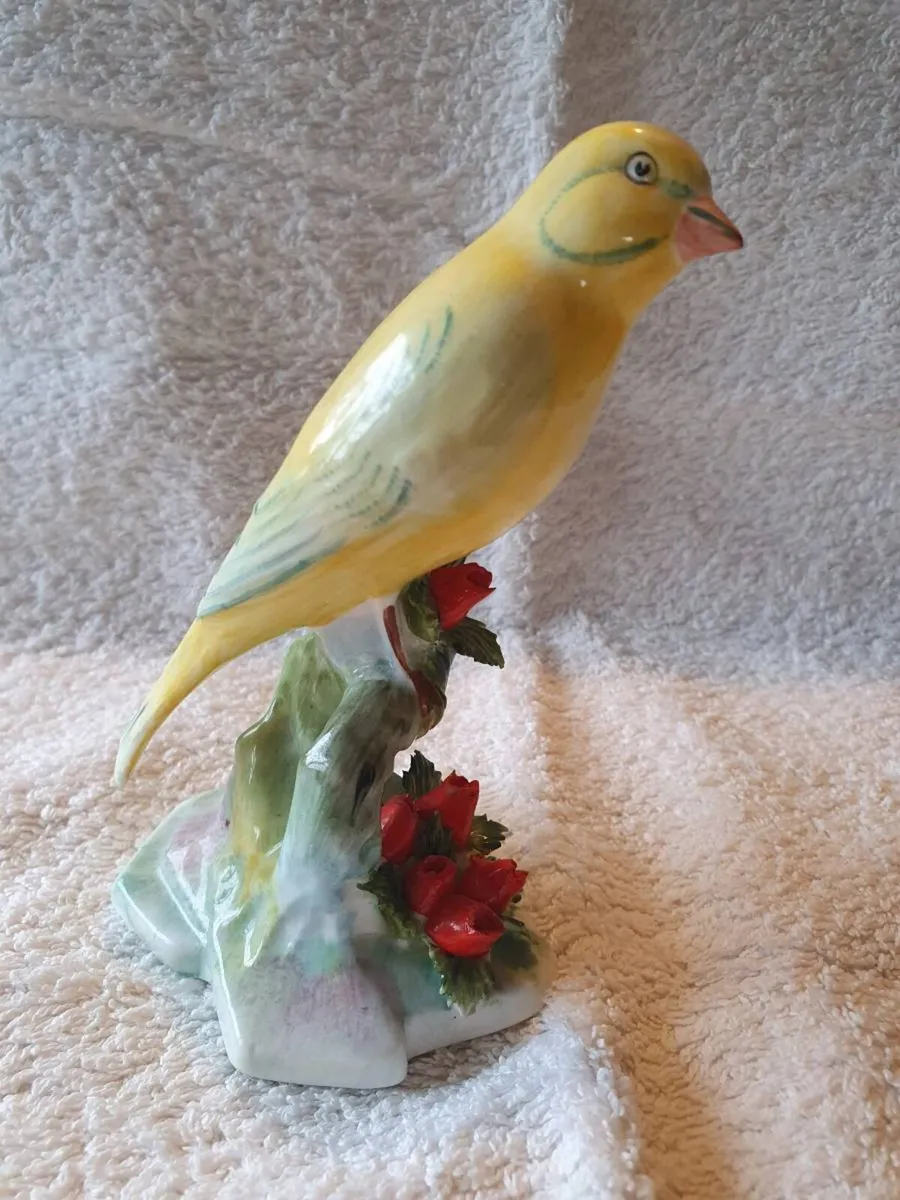 vintage Royal Adderley Canary Bird Figurine - Image 4