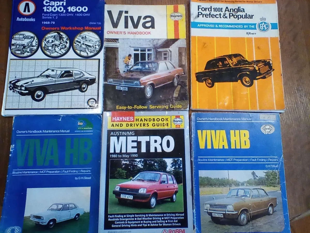 Classic car haynes manuals - Image 1