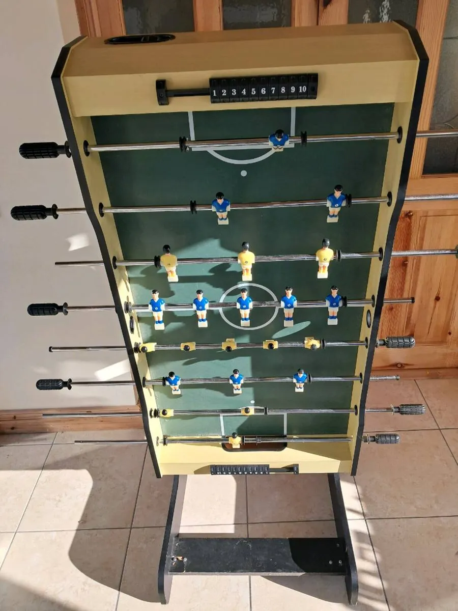 Table football game toy
