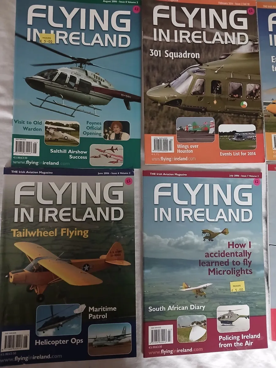 FLYING IN IRELAND MAGAZINES BACK ISSUES. - Image 2