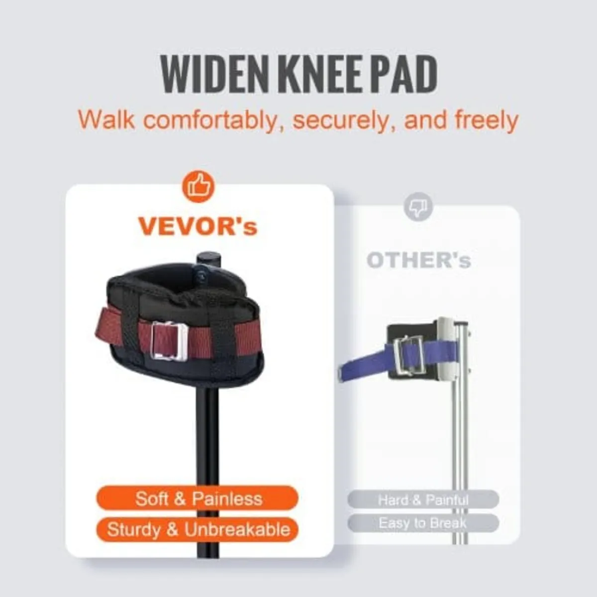 Drywall Stilts Aluminum Tool Stilts 61 cm-102 cm A - Image 4