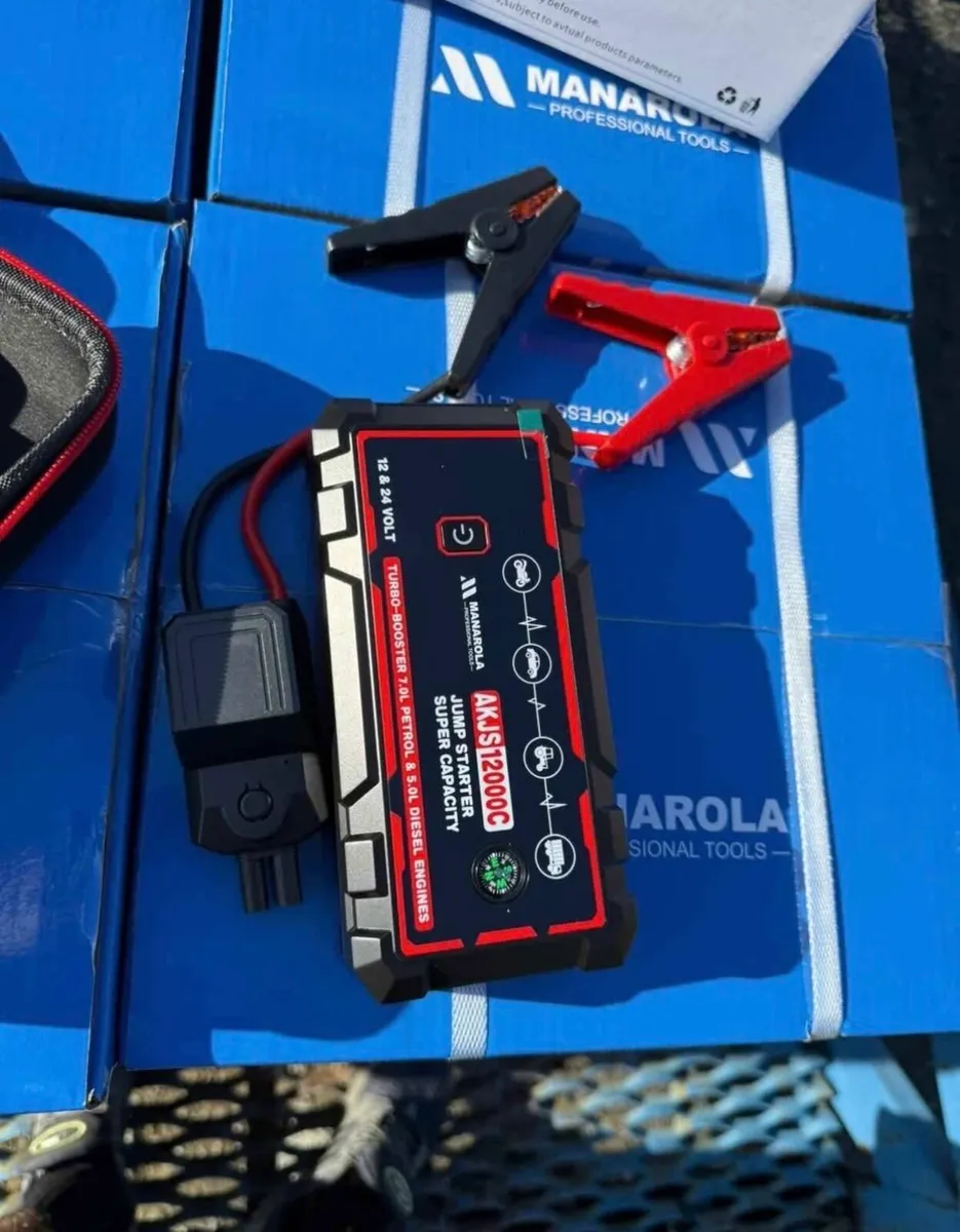 Brand New Manarola 12V/24V Jump Starter - Image 1