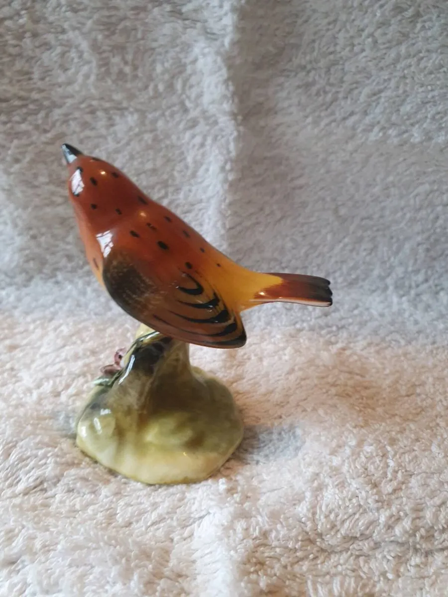 Vintage Royal Adderley Warbler bird figurine - Image 3