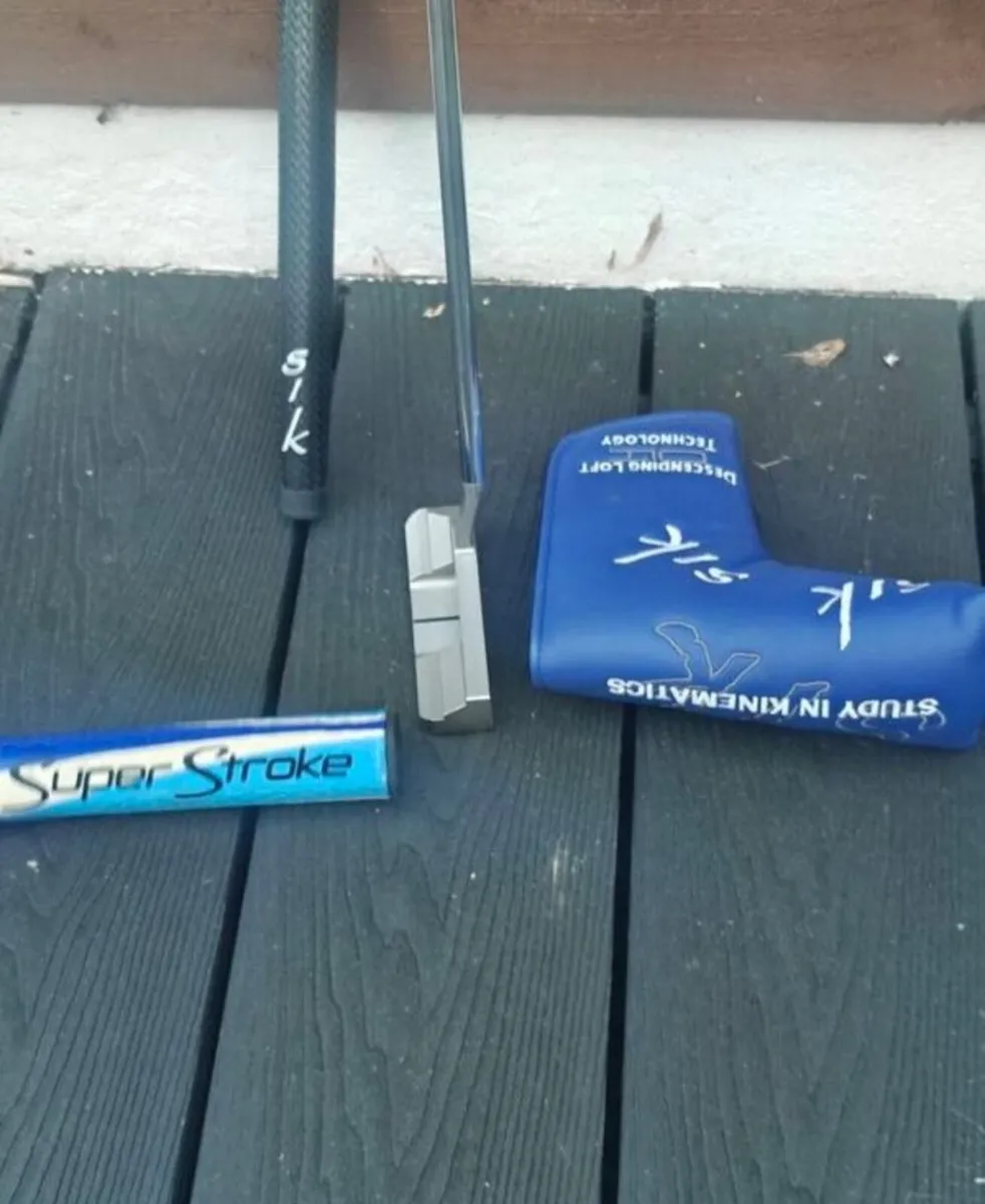 SIK Jo C putter Slant Neck with Super Stroke - Image 1