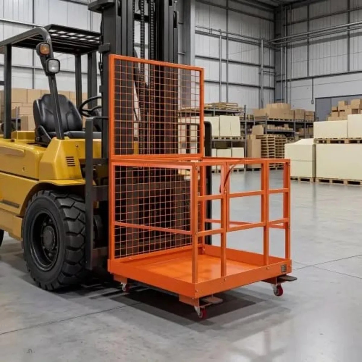 Forklift Safety Cage, 1225 x 1148 mm, Heavy Duty F - Image 2