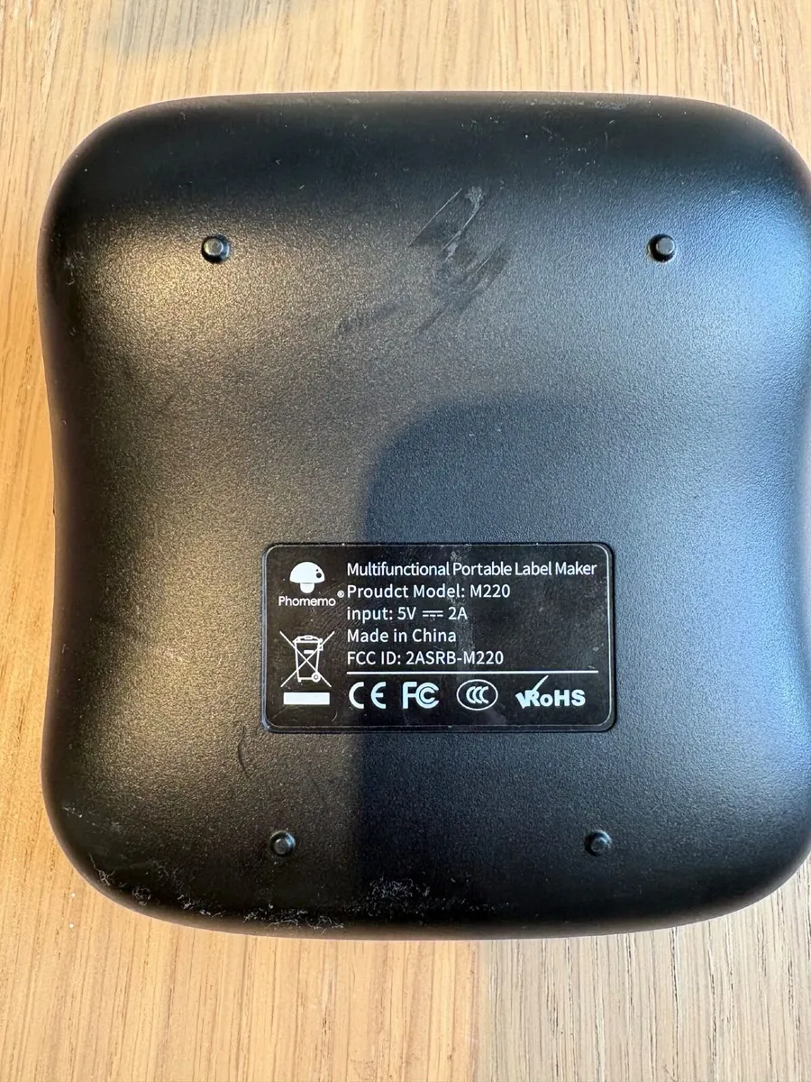 Phomemo M220 Bluetooth Label Printer, Untested - Image 4