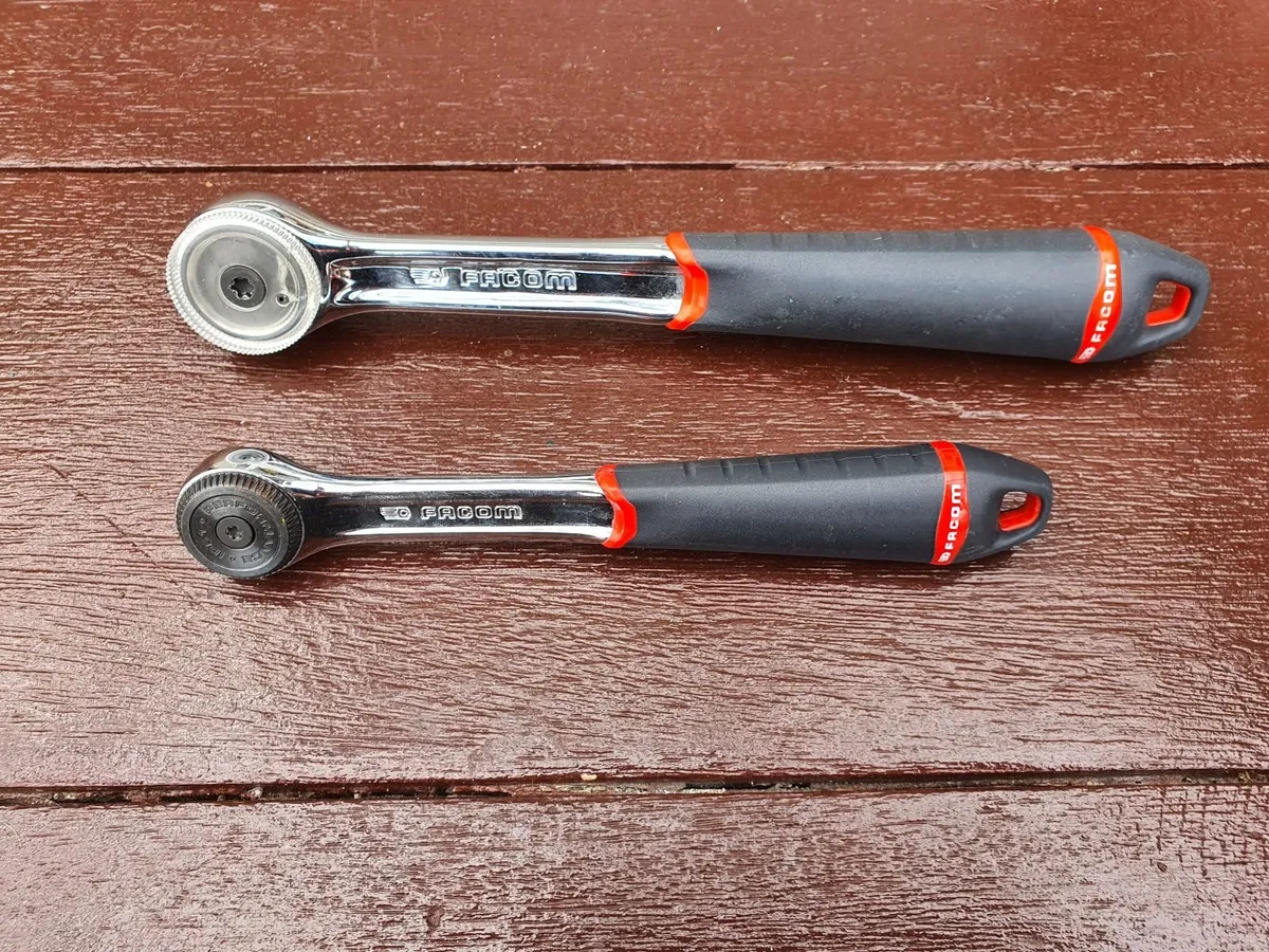 New FACOM 1/2" + 3/8'' Ratchet Wrenches - Image 1