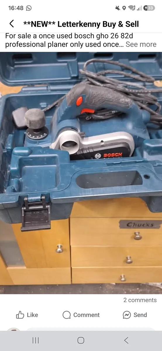 Bosch planer