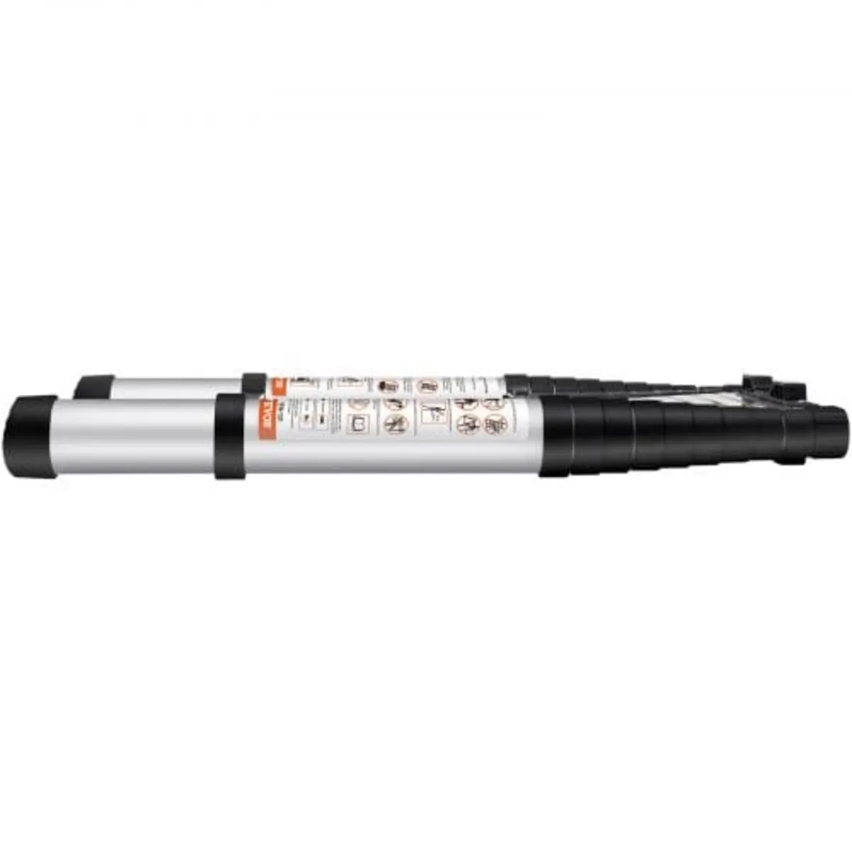 Telescoping Ladder, 320 cm Aluminum One-button Ret - Image 4
