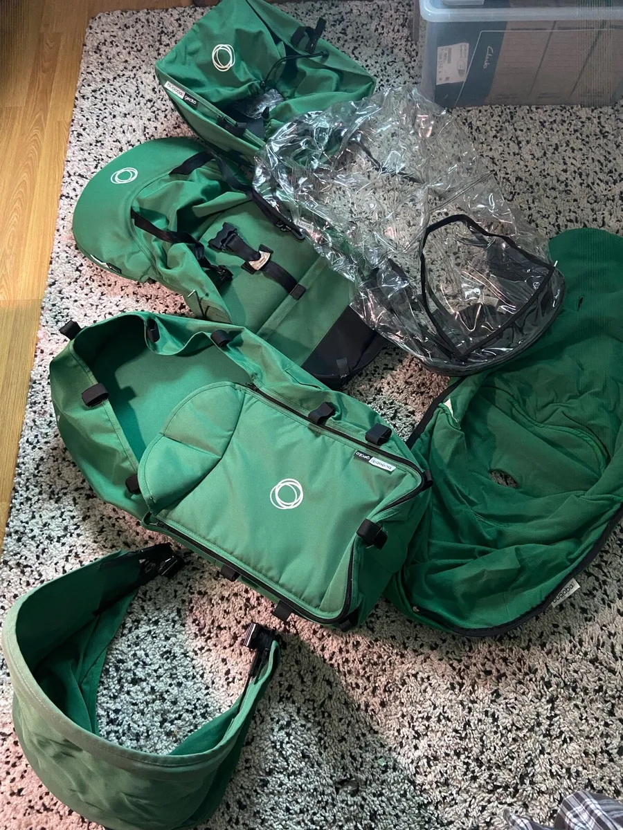 Bugaboo Gecko Green with Accessories - Image 1