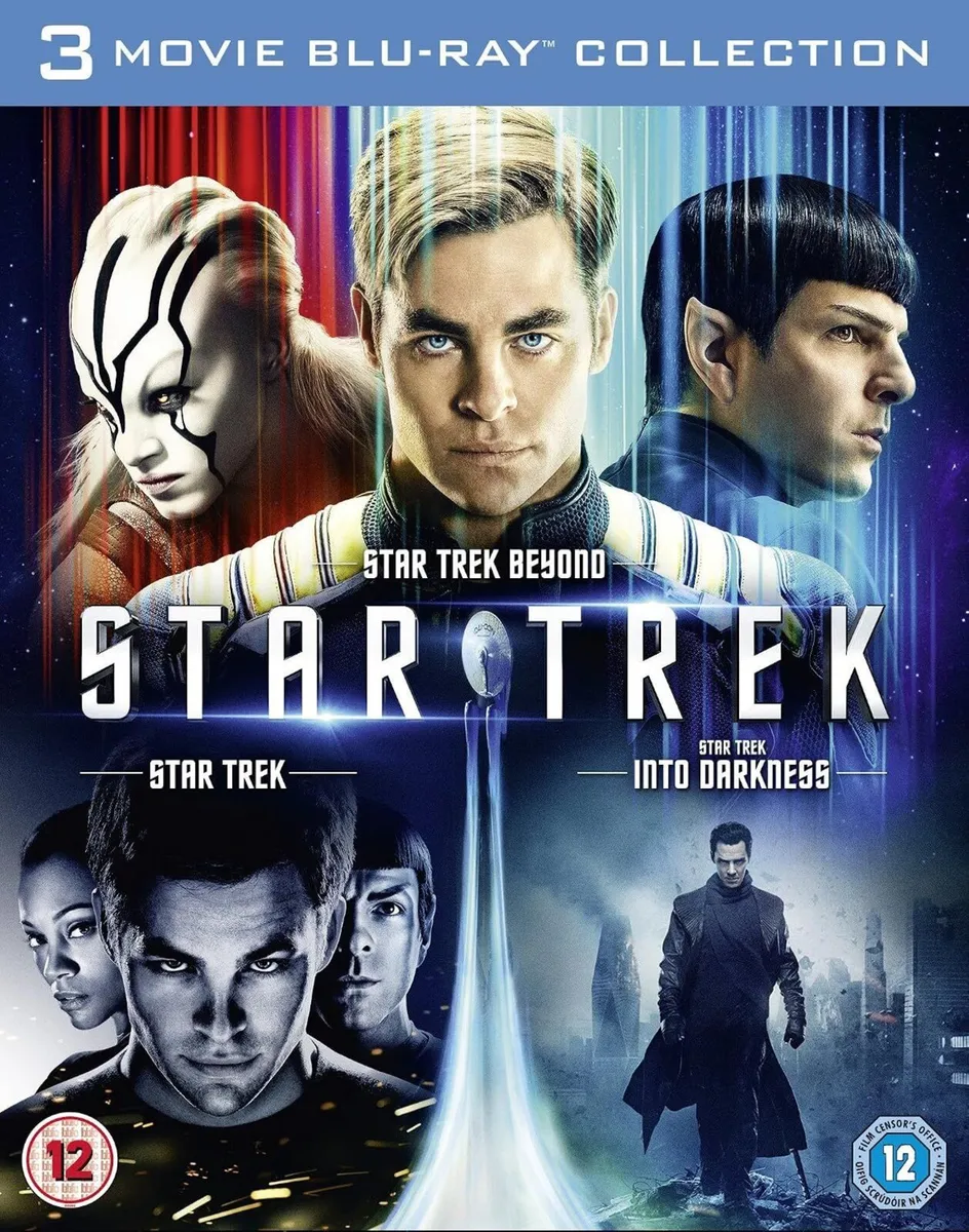 Star Trek x3 Blu Ray Movies Boxset - Image 2