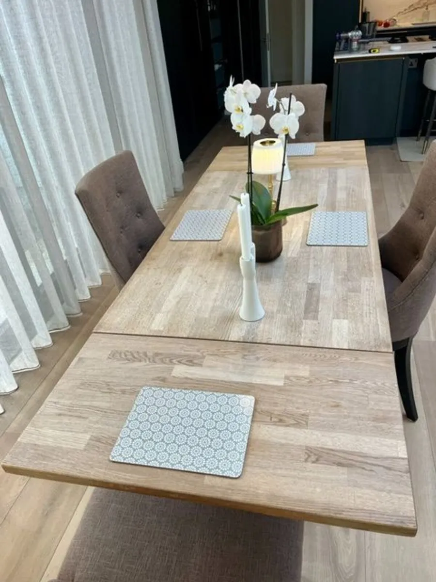 Solid Wooden Table - Image 3