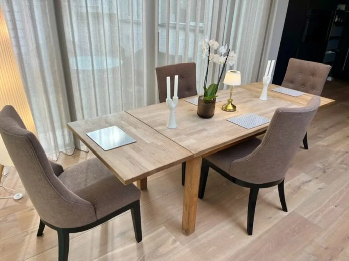 Solid Wooden Table - Image 2