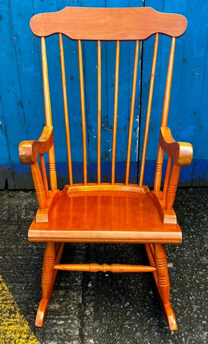 Large Pine Rocking Chair £95 - Image 2