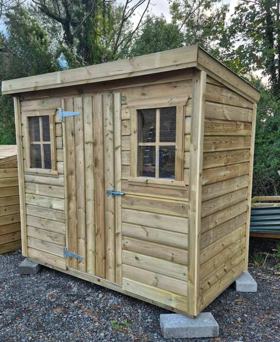 6 x 4 Pent Style Shed - Image 2