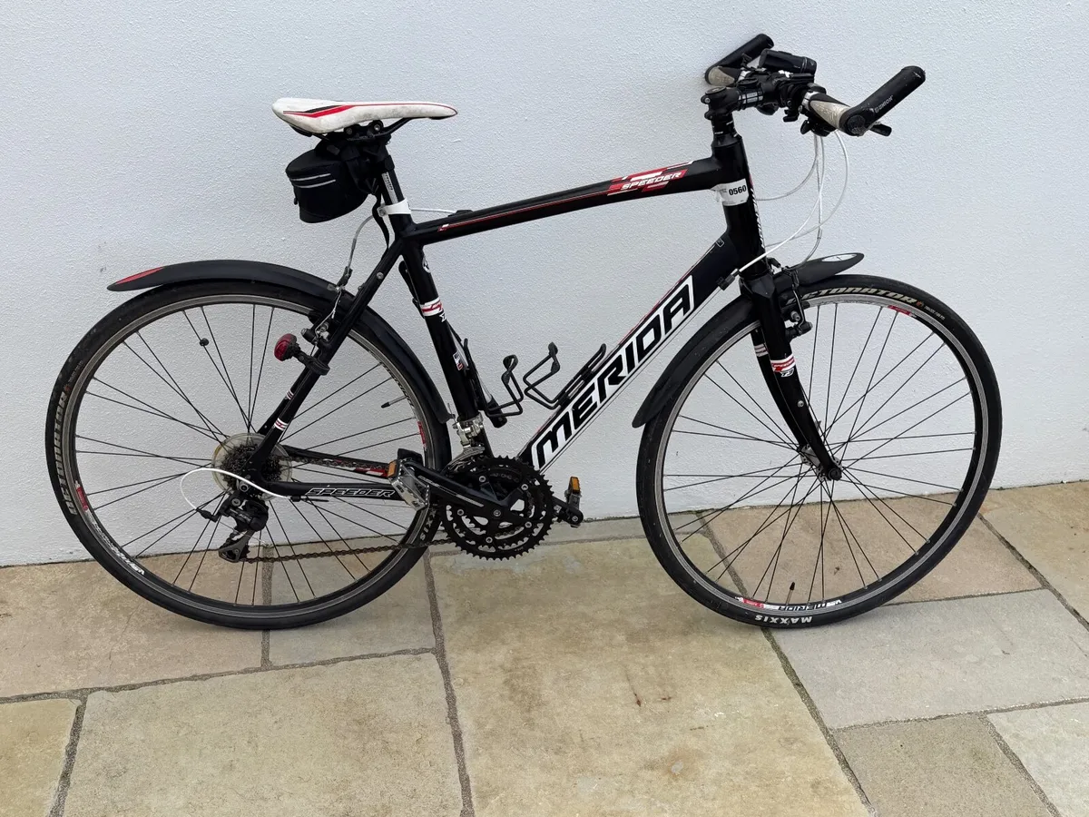 Gents Merida Crossway (56cm) + Accessories option. - Image 3