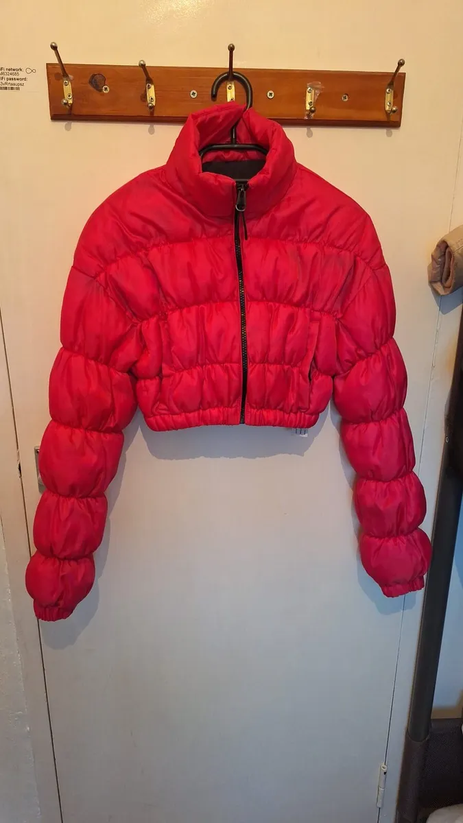 Pink Childs Puffer Jacket - Image 1