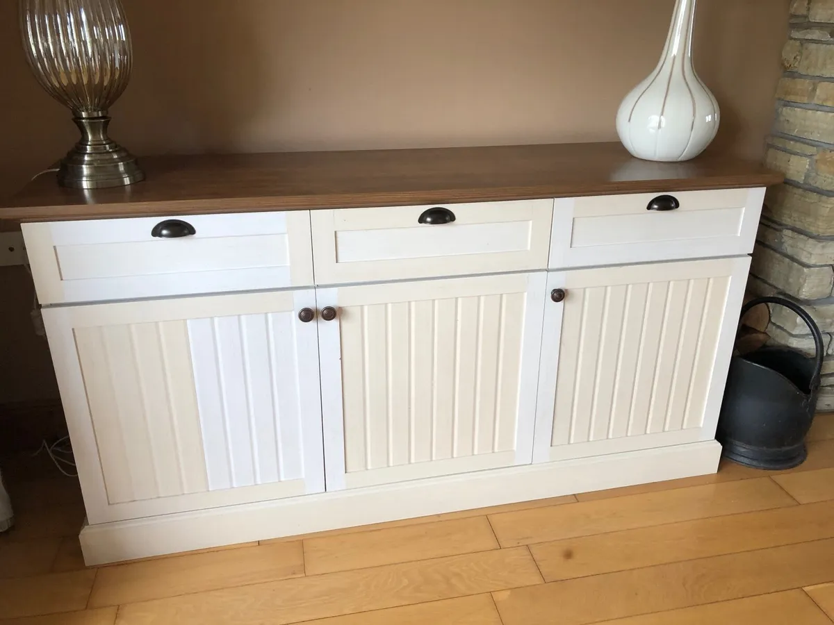 Beautiful Rustic cream Sideboard - Image 4