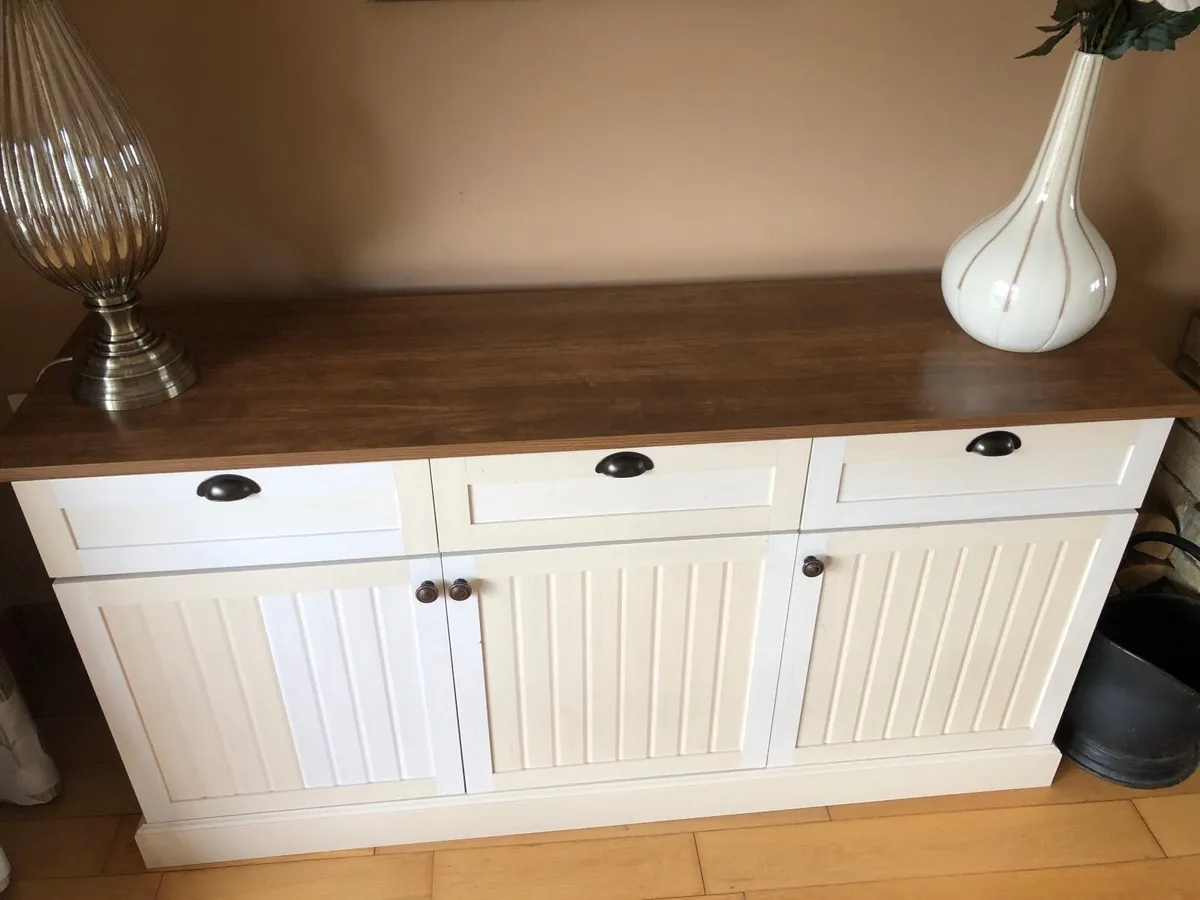 Beautiful Rustic cream Sideboard - Image 2