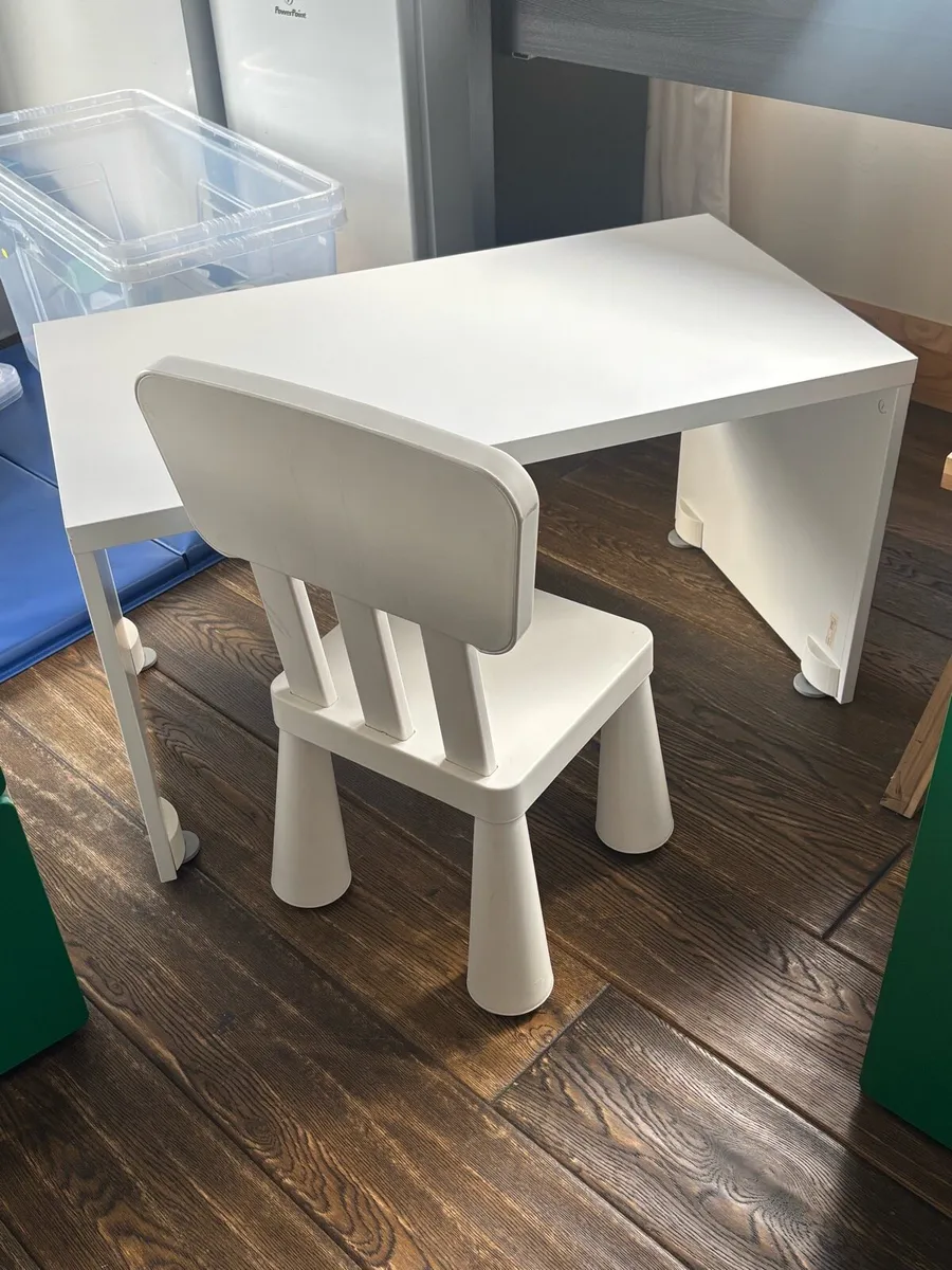 IKEA Kids Furniture Set – Green & White - Image 2