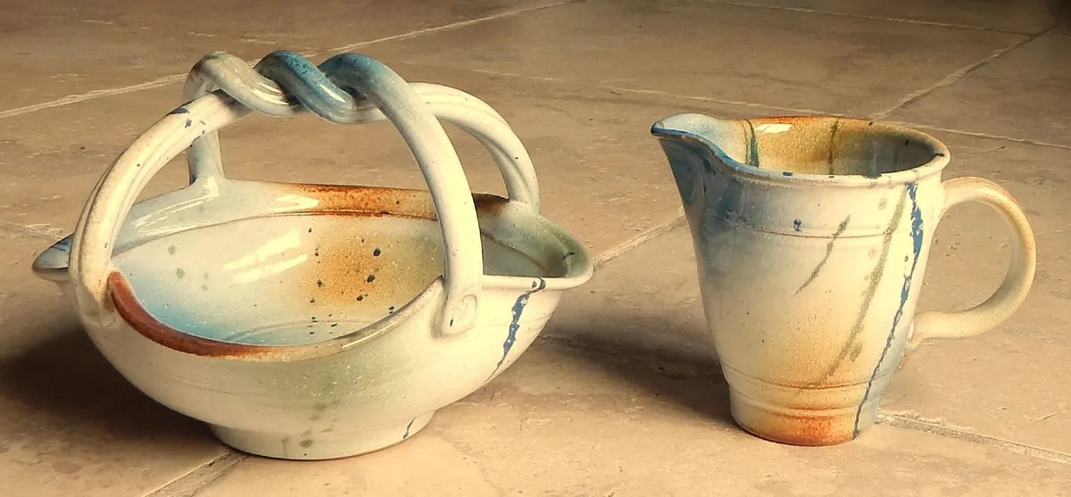Kiltrea Pottery Bowl and Jug - Image 1