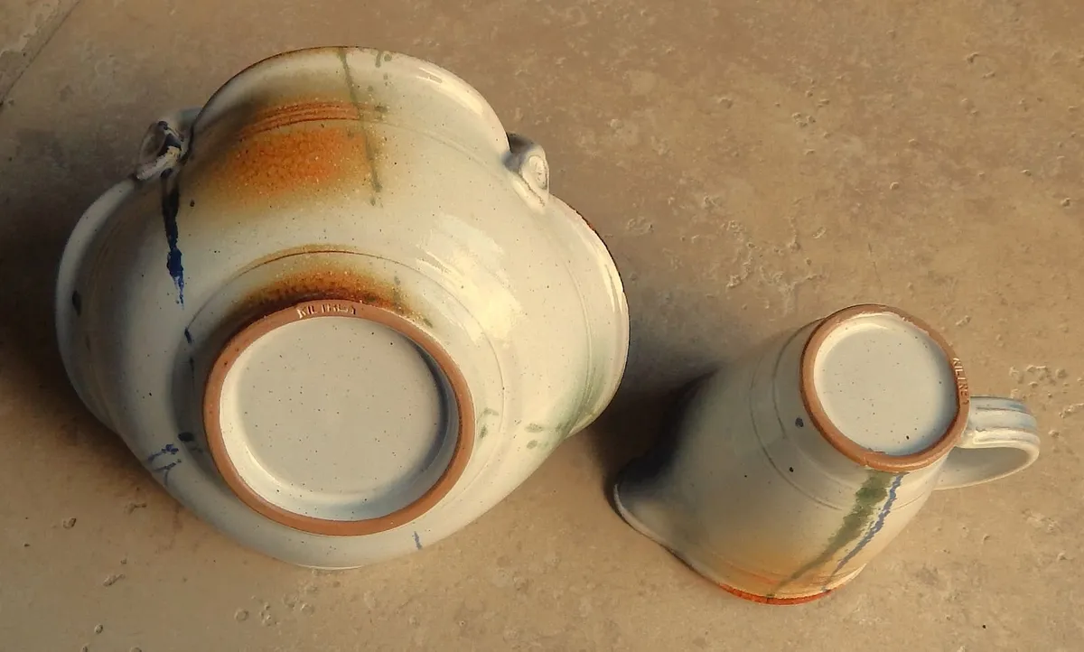 Kiltrea Pottery Bowl and Jug - Image 4