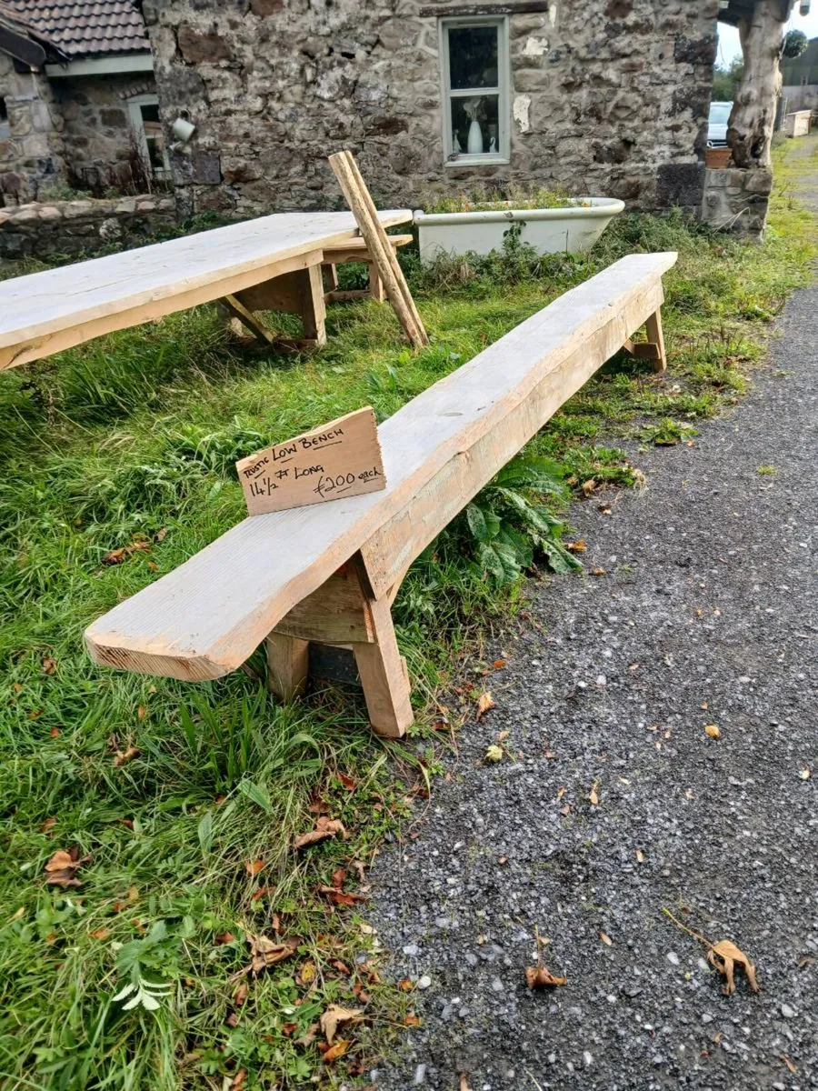 Rustic garden furniture - Image 2