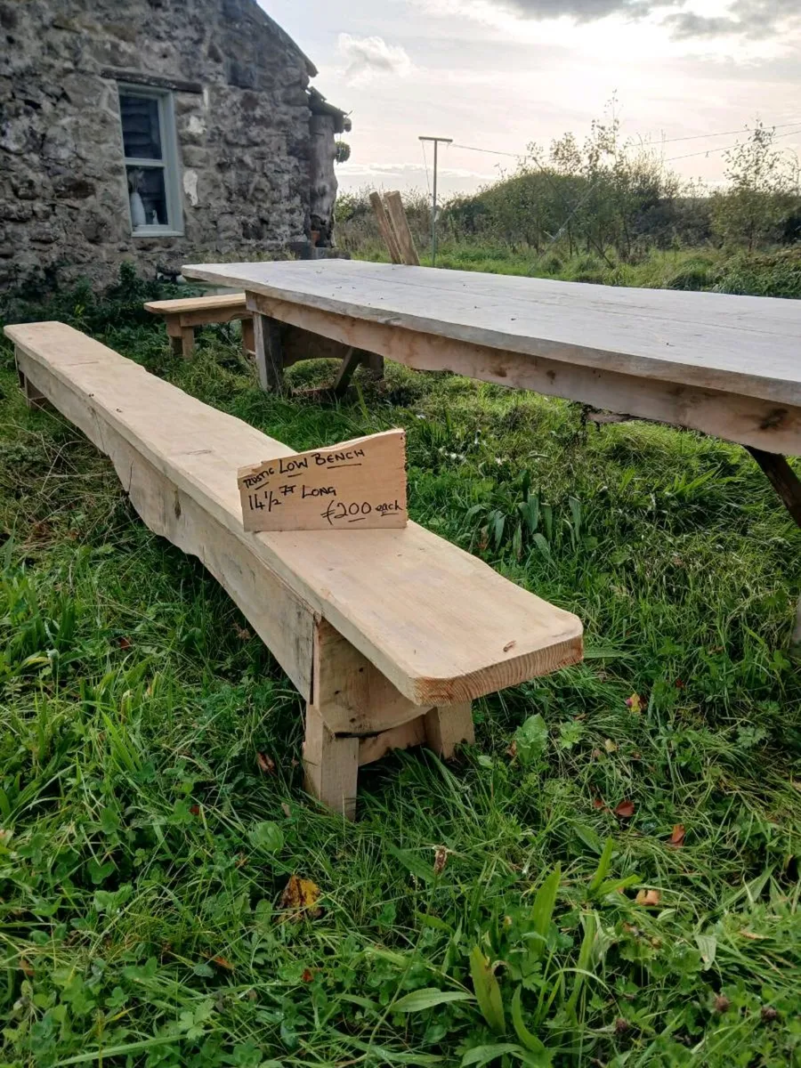 Rustic garden furniture - Image 3