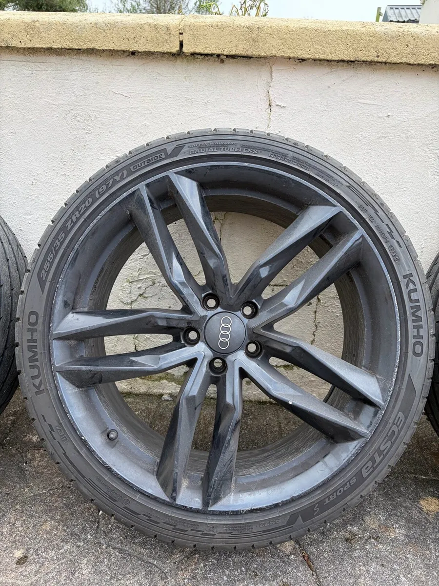 A6 S-Line 20 Inch Black Edition Alloys - Image 4