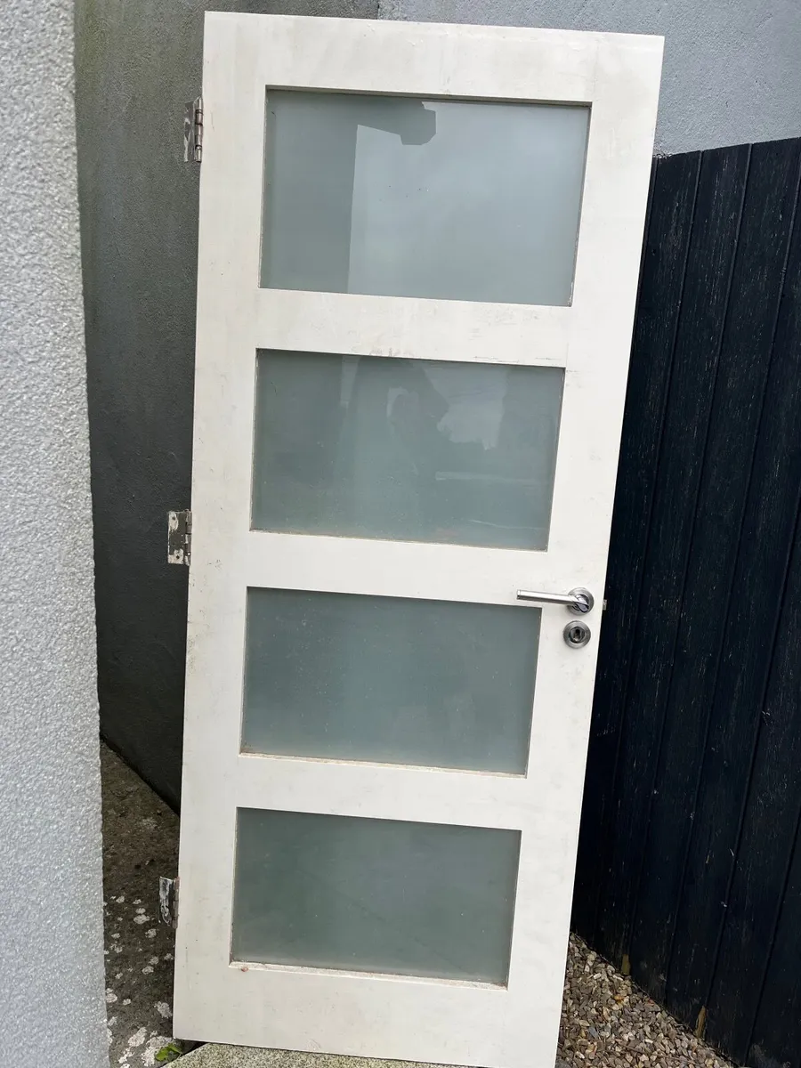 Glass door