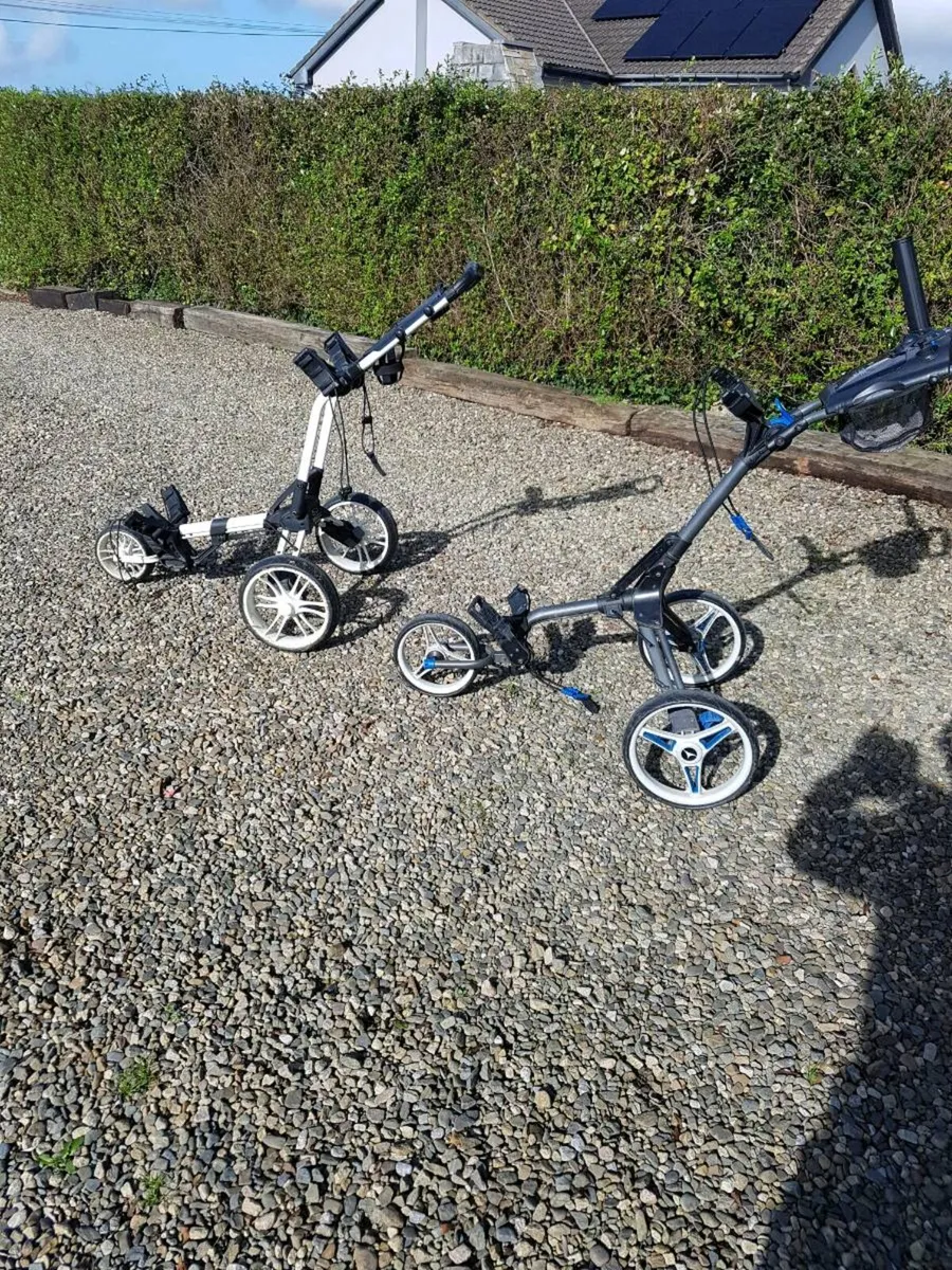 Golf Trollys x 2 - Image 1