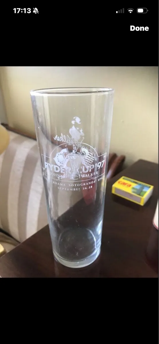Ryder Cup 1997 Glass - Image 1