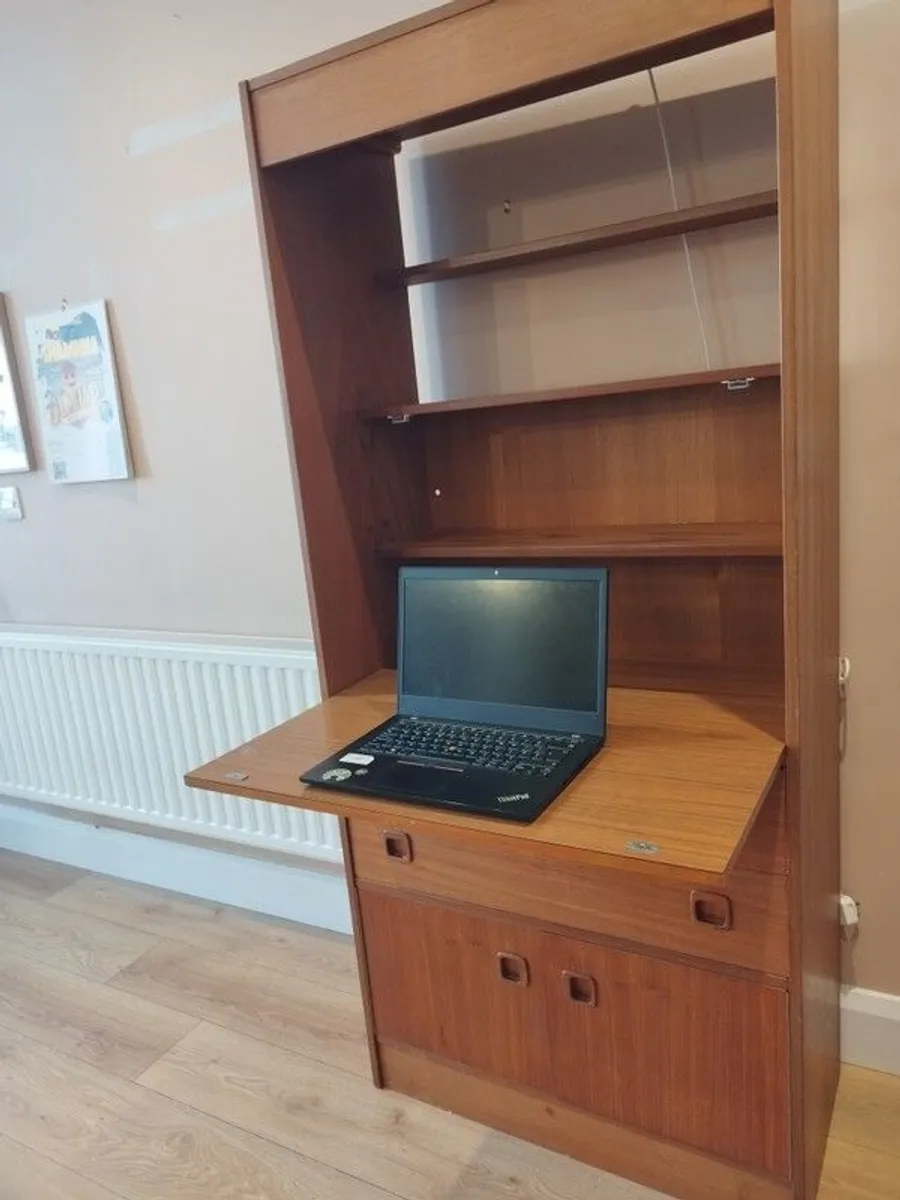 Mid Century Drinks Cabinet/ Remote Working Space - Image 1