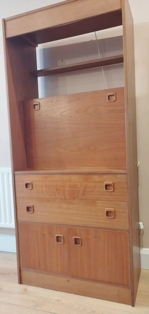 Mid Century Drinks Cabinet/ Remote Working Space - Image 2