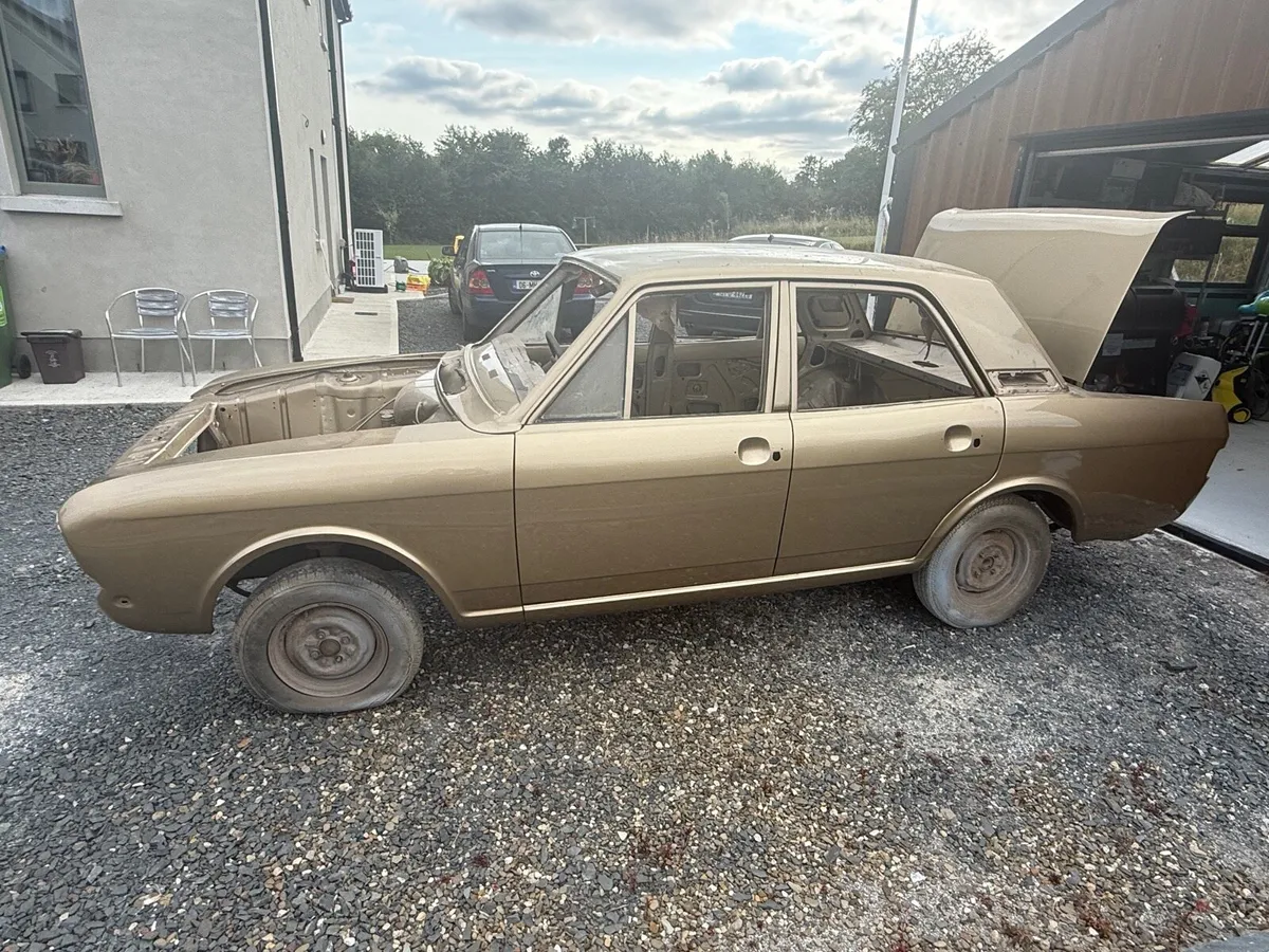 Ford Cortina Mk 2 Restored Rolling Shell for sale in Clare for €7,000 ...