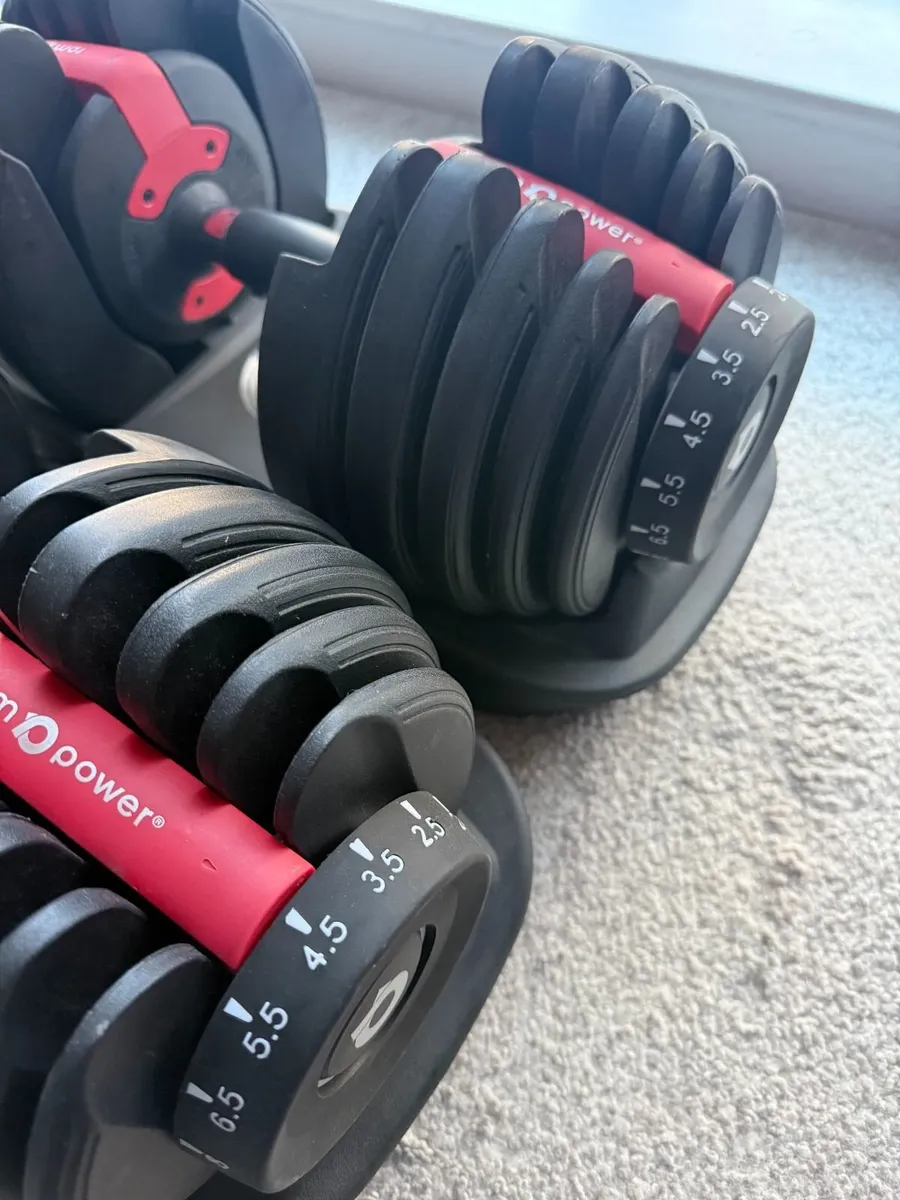 RPM Power 24KG Adjustable Dumbbells Set - Image 2