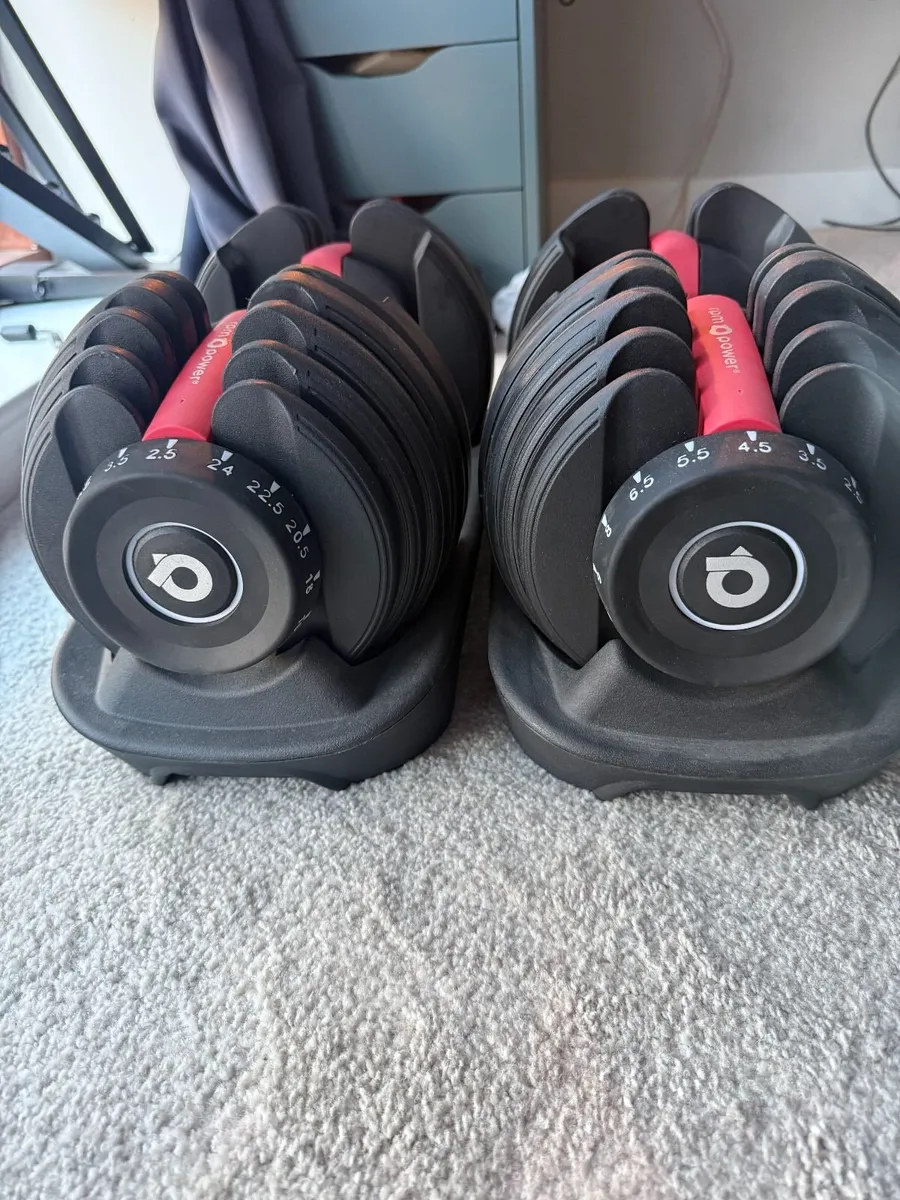 RPM Power 24KG Adjustable Dumbbells Set - Image 4