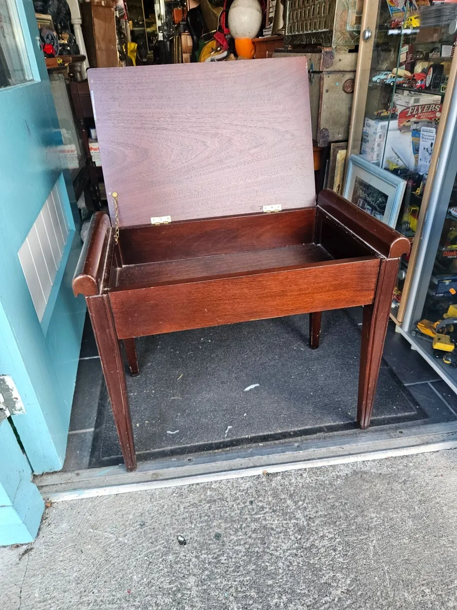 Vintage Piano Stool - Image 2