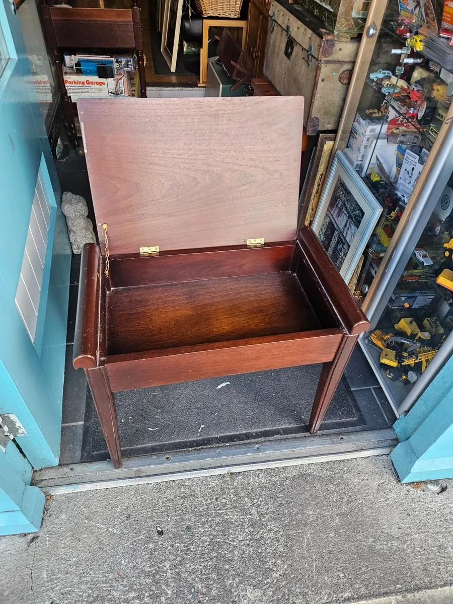 Vintage Piano Stool - Image 1