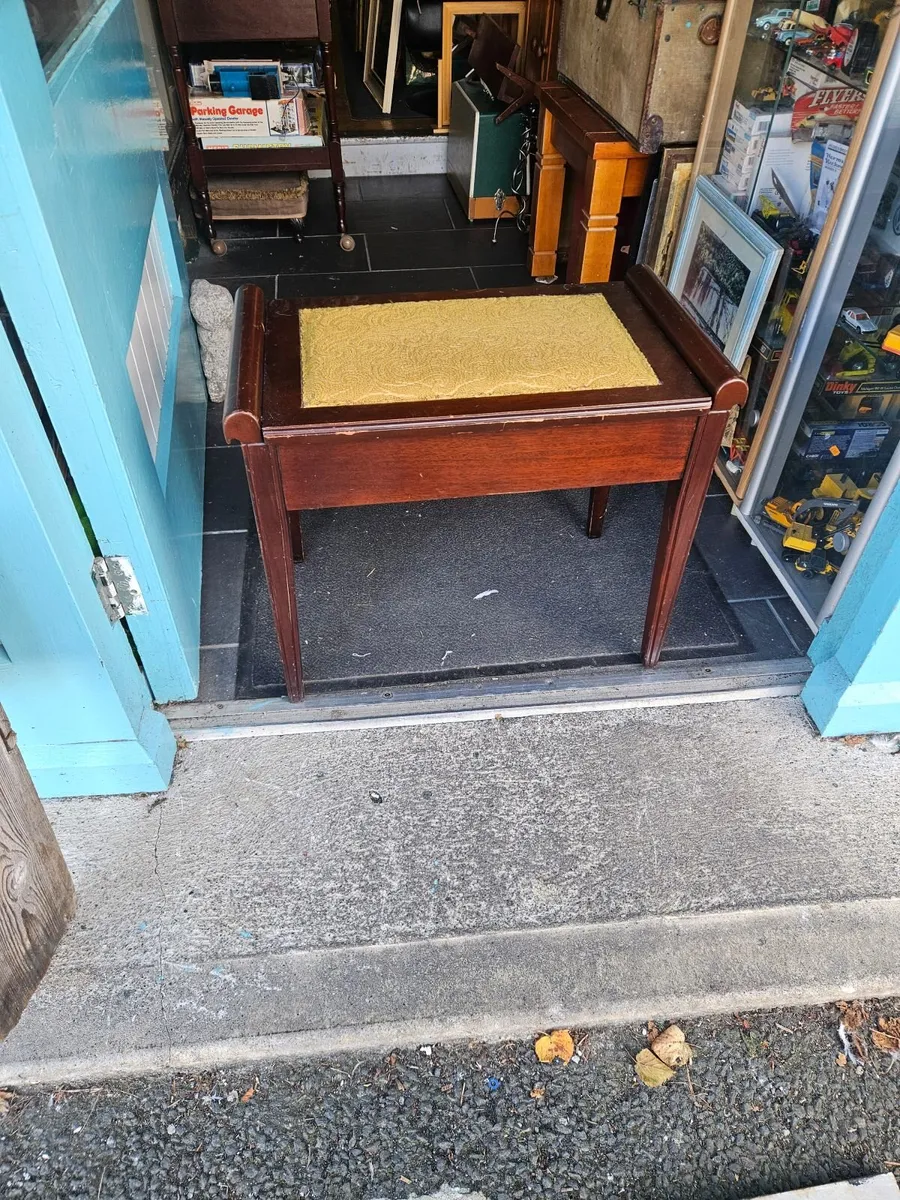 Vintage Piano Stool - Image 4
