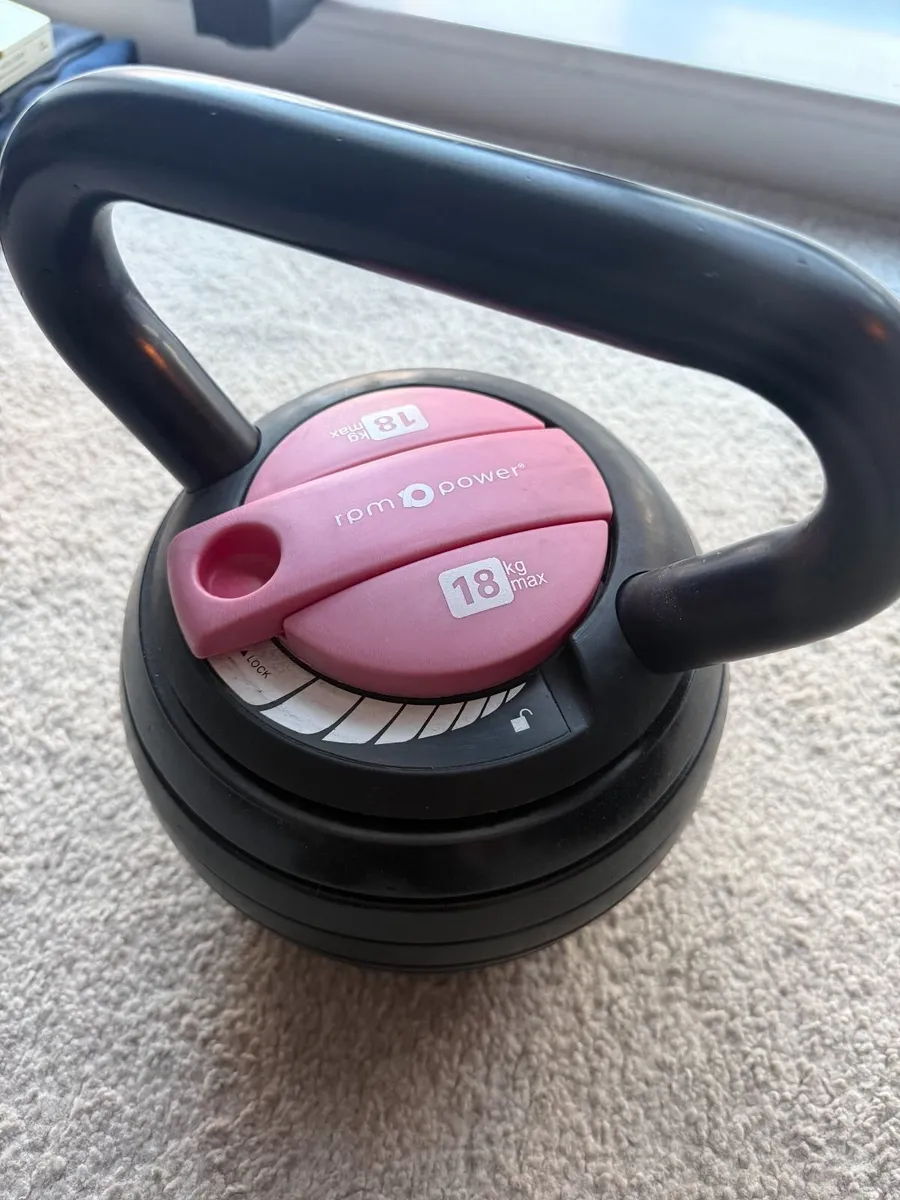 RPM Power Adjustable Kettlebell 18KG - Image 2