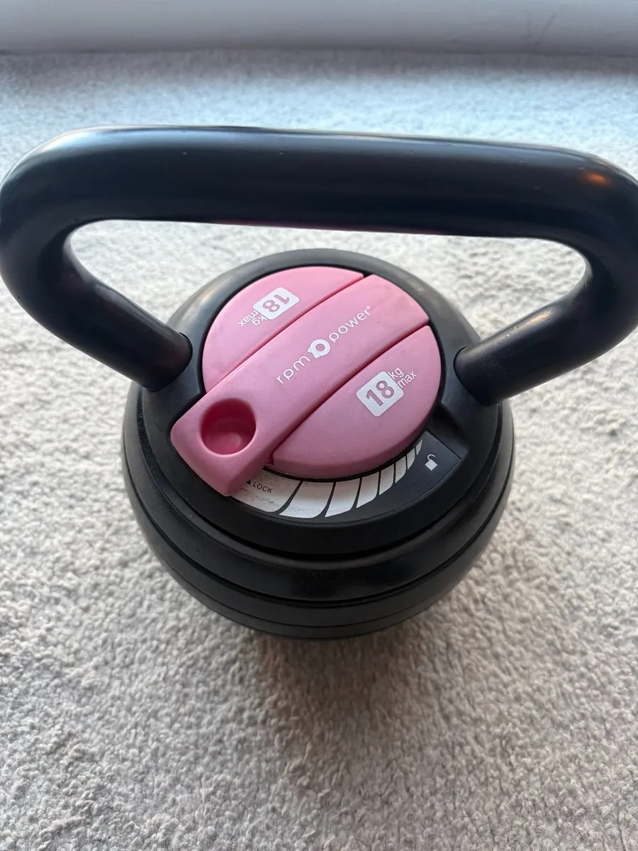 RPM Power Adjustable Kettlebell 18KG - Image 1