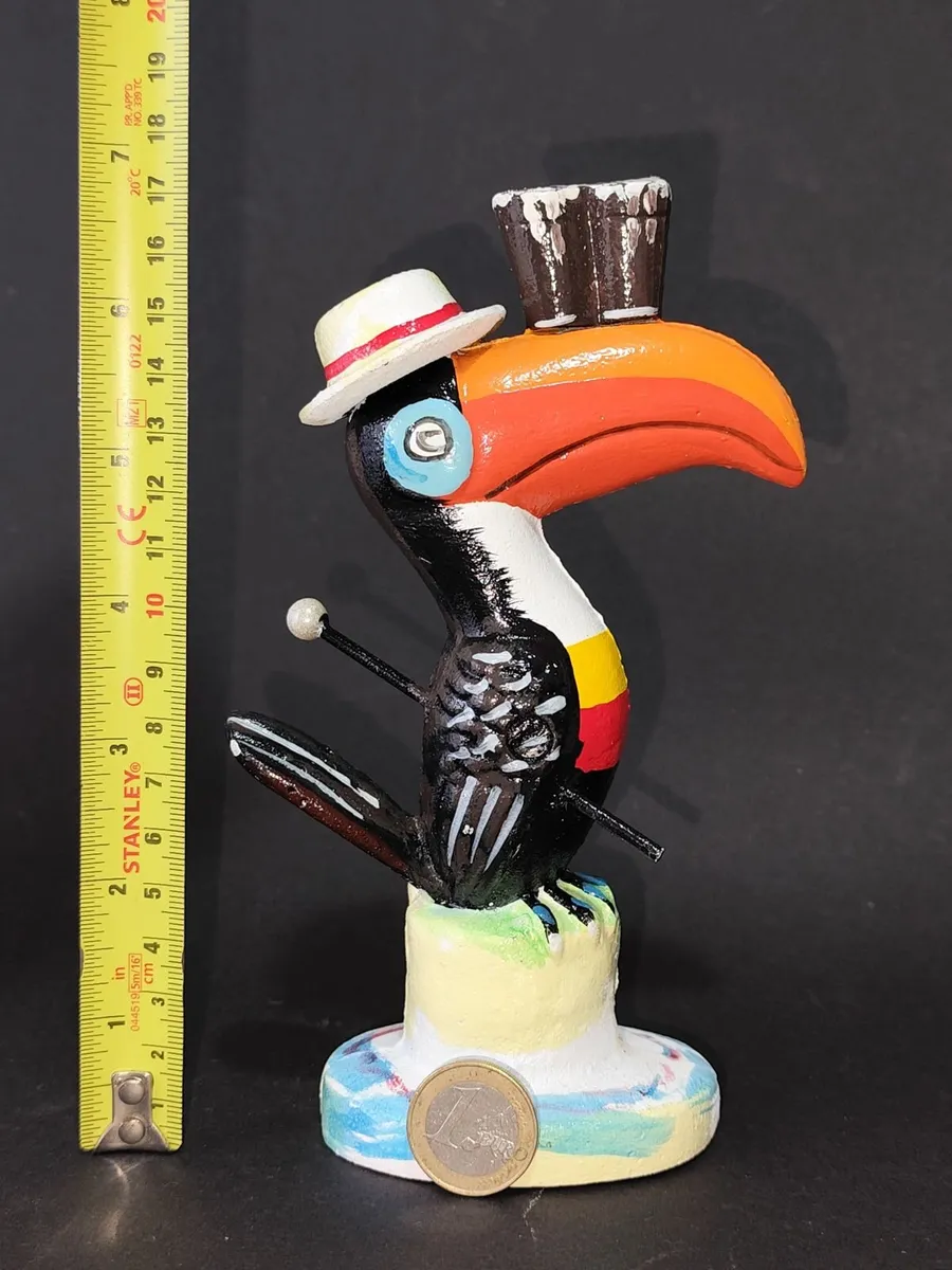 Hand Painted Guinness Toucan Figurine - Image 3