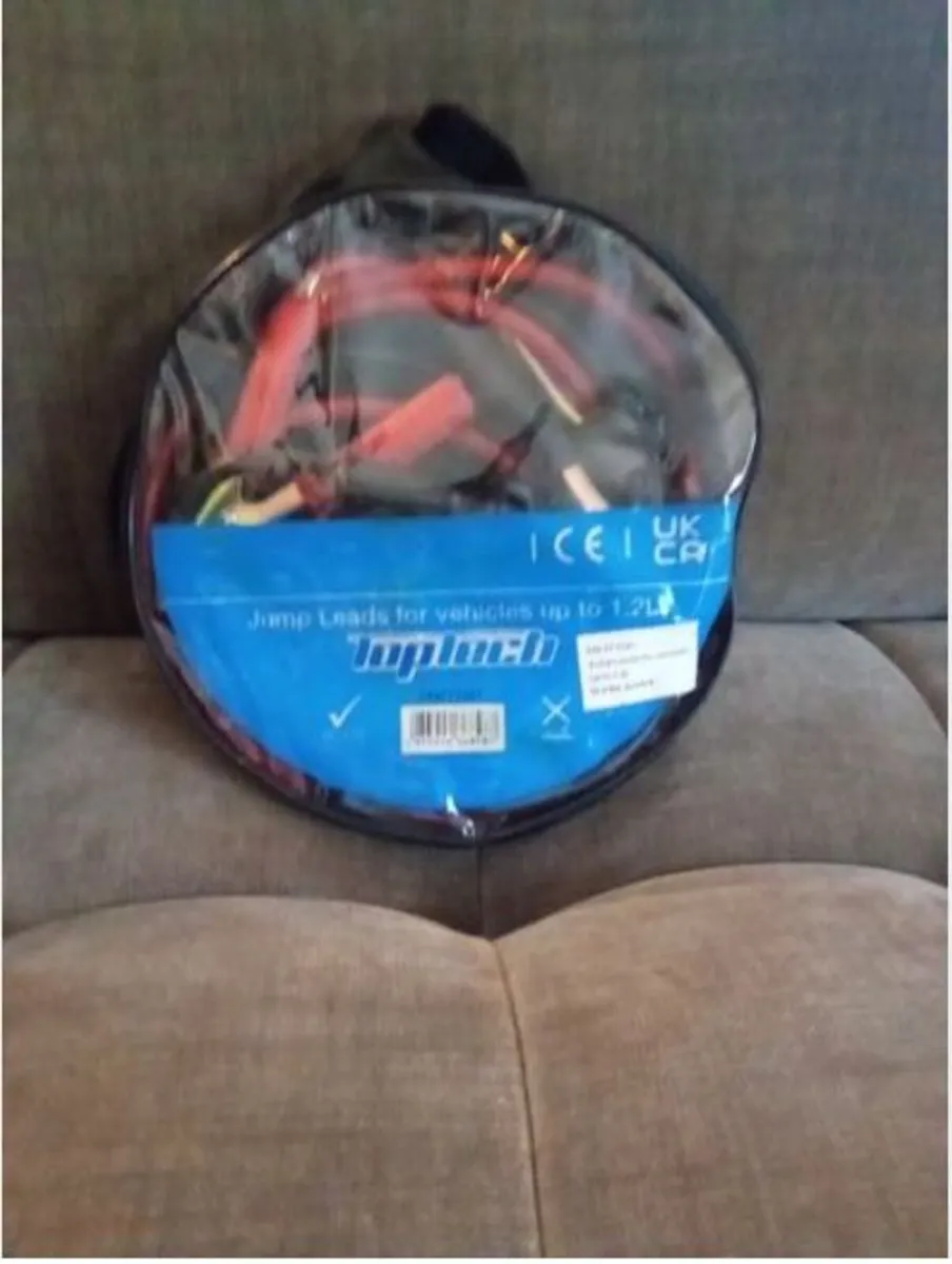 Car jump leads / starter cables - Image 2