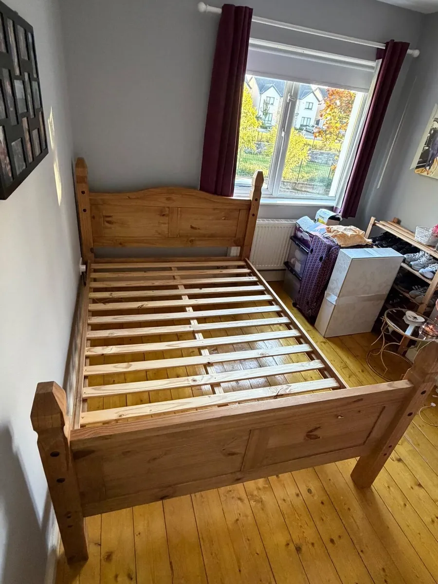 4ft6 Double Bed Frame - Image 2